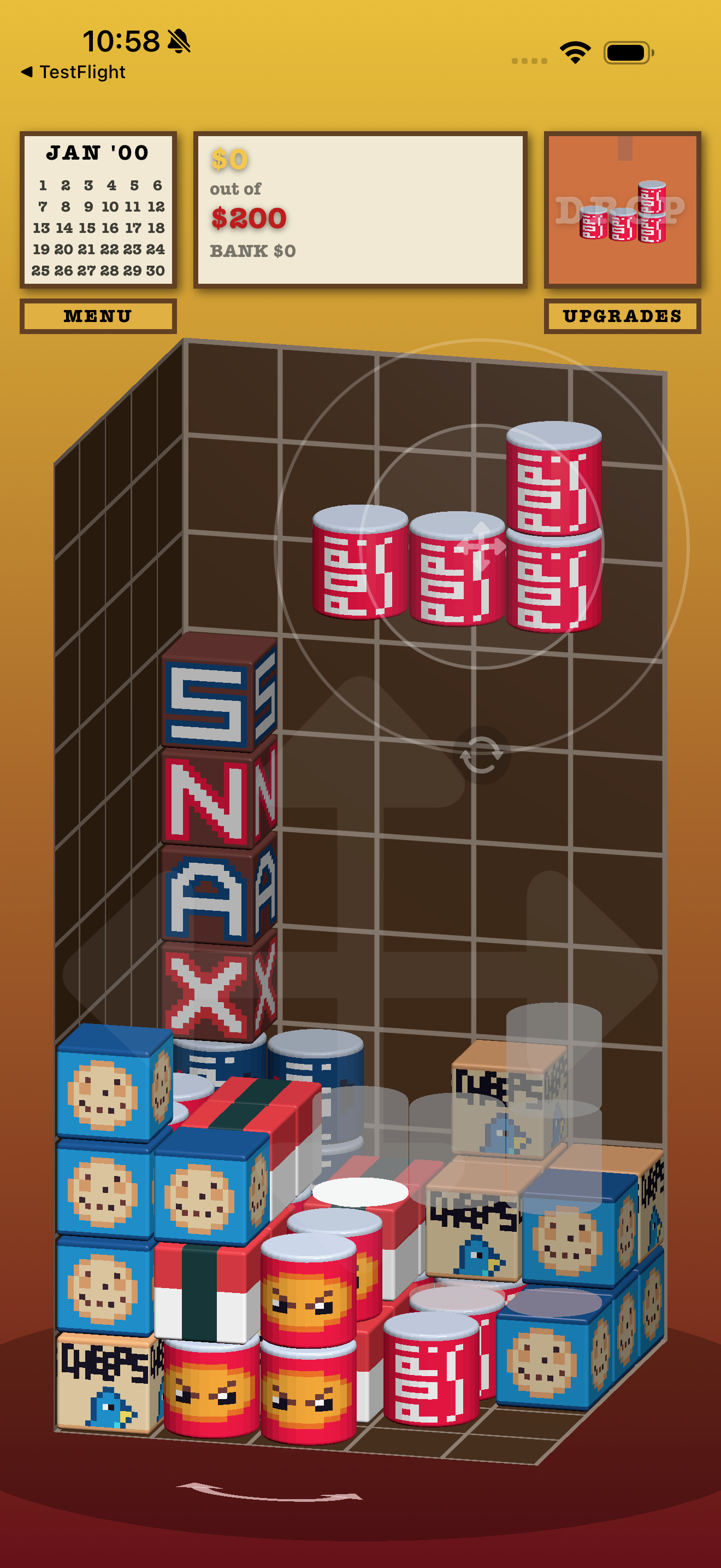 SNAX MACHINE on iPhone